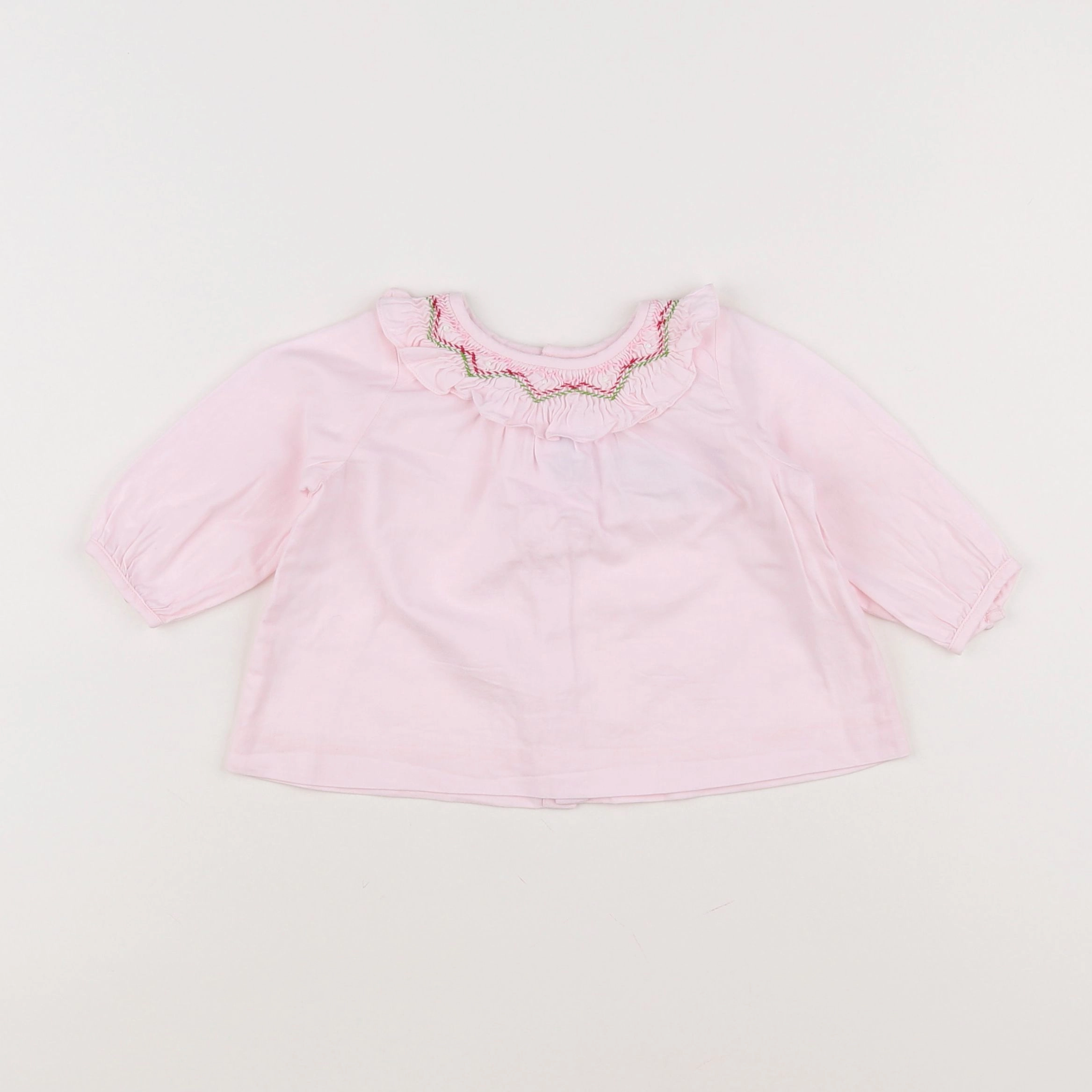 Jacadi - blouse rose - 6 mois